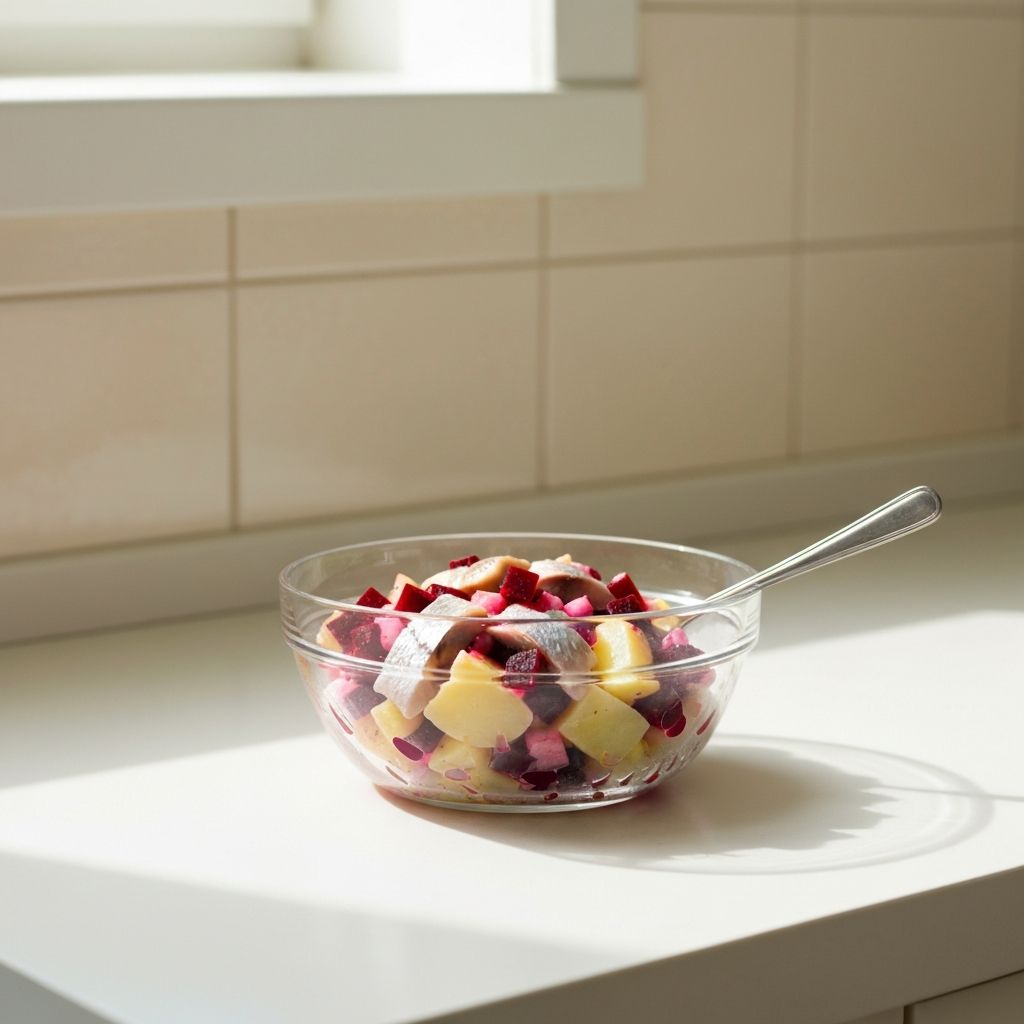 Polska sałatka śledziowa